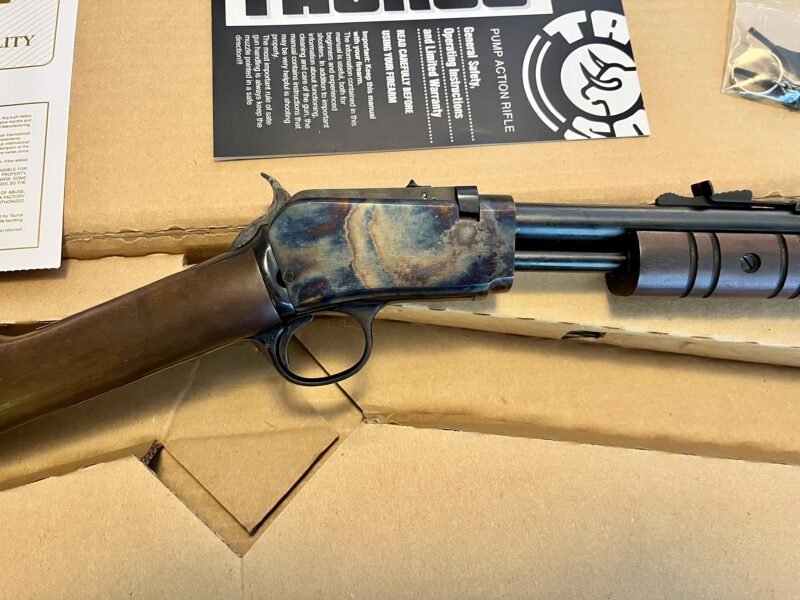 Taurus M62 Pump Rifle/Carbine .22 w/Case Colored Receiver NIB!