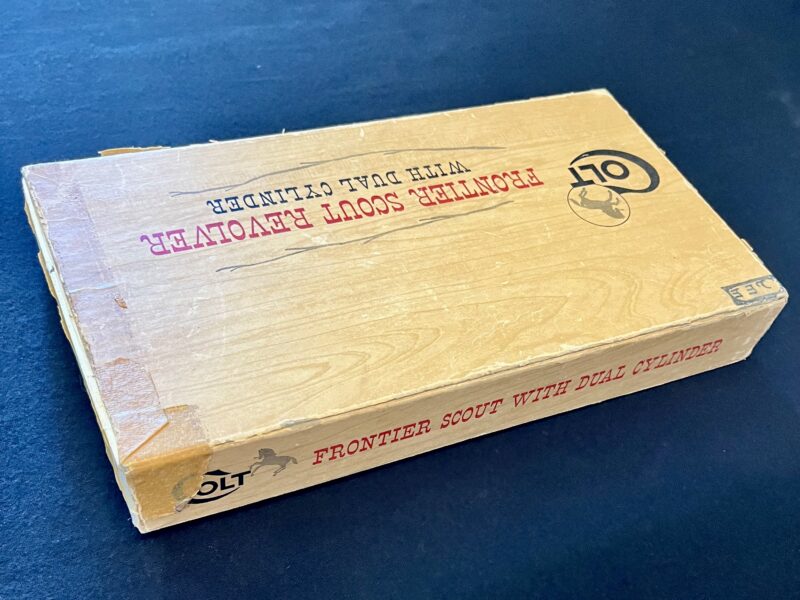 Colt Frontier Scout .22lr/.22mag Excellent Condition Faux Stag Original Box