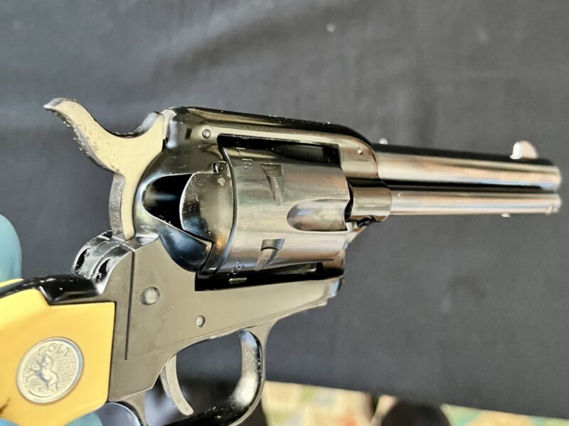 Colt Frontier Scout .22lr/.22mag Excellent Condition Faux Stag Original Box