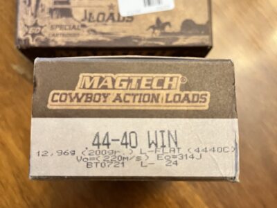 MAGTECH .44-40 WIN AMMO NIB
