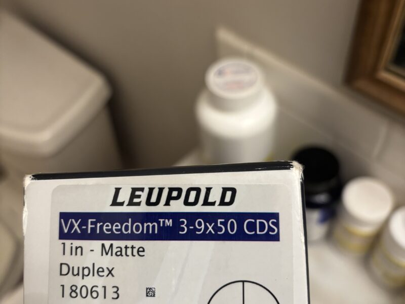 Leupold VX Freedom 3-9-50 CDS1in matte Duplex Rifle Scope