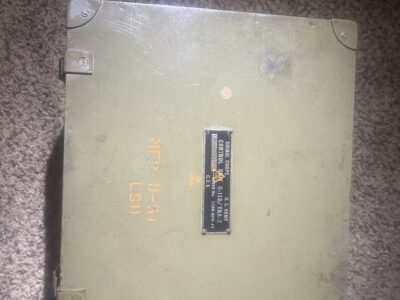 WWII Signal corps box