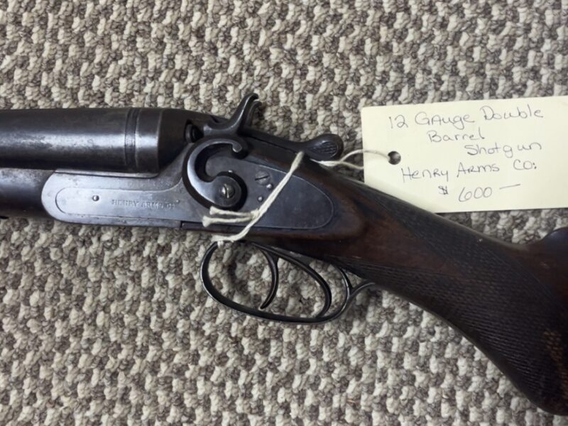 Henry arms double barrel 12 gauge shotgun