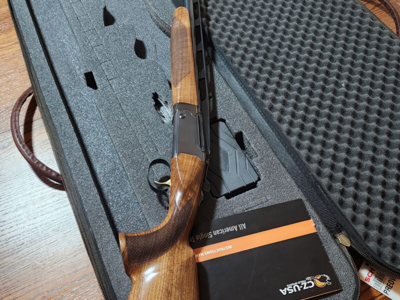 CZ All American Single Barrel Trap Shotgun 12 Gauge