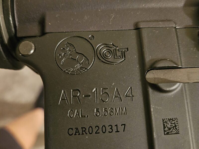 Colt AR15A4 PRE CZ