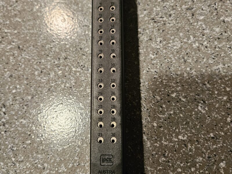 Glock 33 round magazine