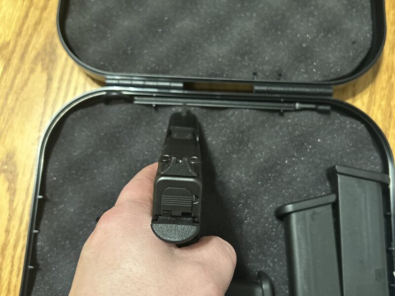 Glock 43X MOS 3 mags, night vision sights