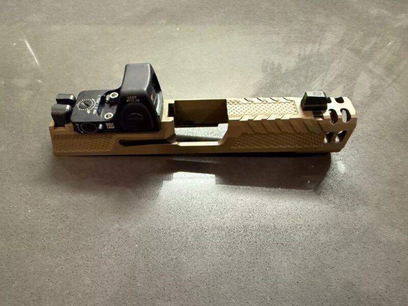 P365 N365DG Rail EDC Norsso Comp Slide with Trijicon RMRcc