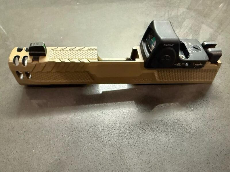 P365 N365DG Rail EDC Norsso Comp Slide with Trijicon RMRcc