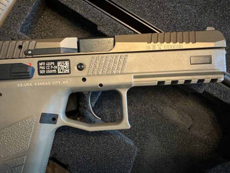 CZ P-09 MHS TRIAL PROTOTYPE