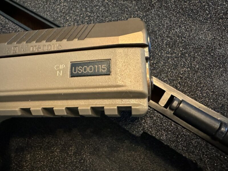 CZ P-09 MHS TRIAL PROTOTYPE