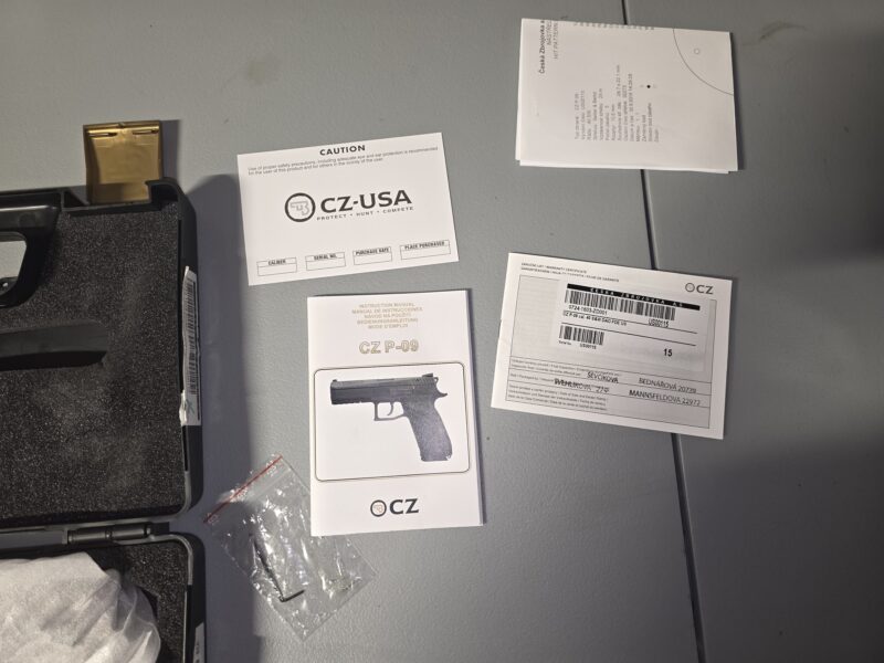 CZ P-09 MHS TRIAL PROTOTYPE