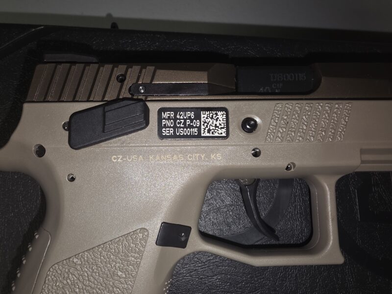 CZ P-09 MHS TRIAL PROTOTYPE