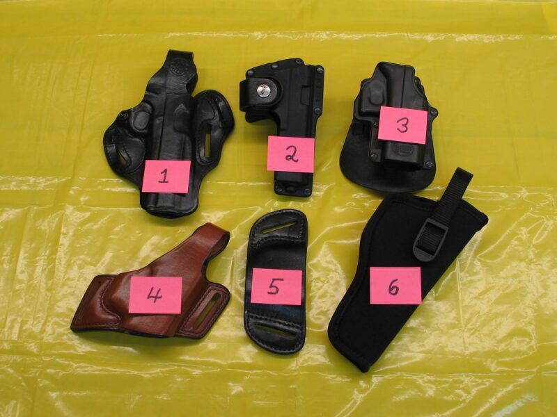 Training Pistols and Holsters