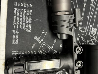 SureFire Vertical Foregrip Weaponlight M900A-IR (Black)