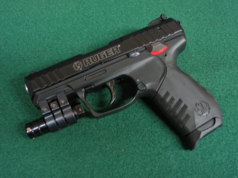 Ruger SR22 with Laser