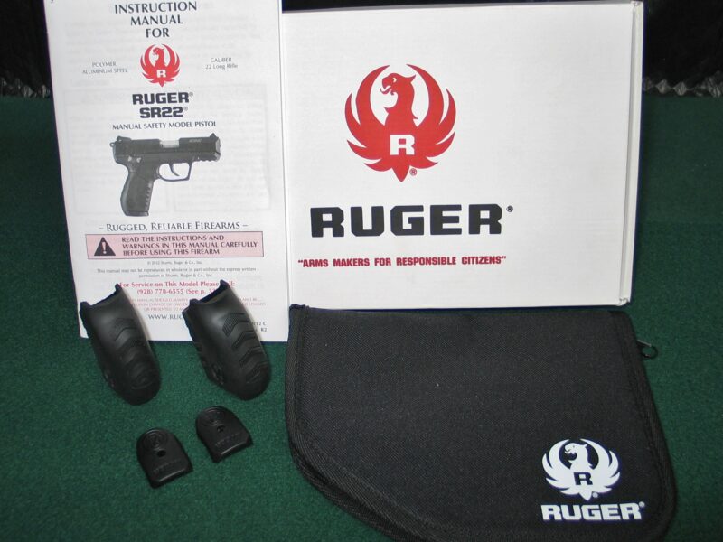 Ruger SR22 with Laser