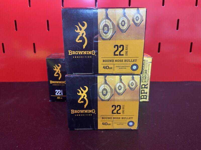 1600 Rounds Browning 22 Long Rifle .08 per round! 128.00