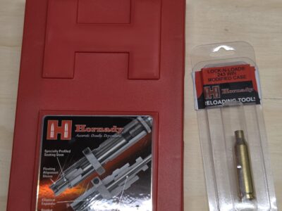 243 Win Hornady series 2 die set and modified case
