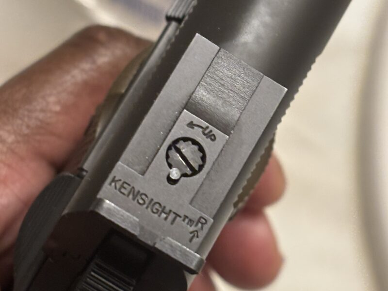 TISAS 1911A1 Tank Commander 45 ACP with Match Sites