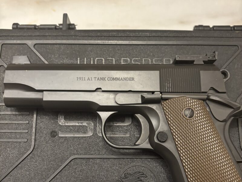 TISAS 1911A1 Tank Commander 45 ACP with Match Sites