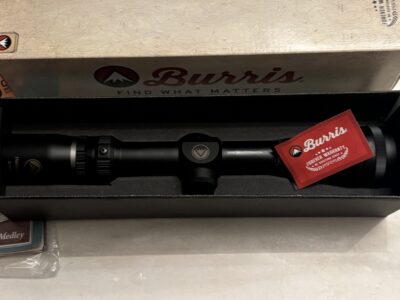 Burris handgun scope 3/12/32mm