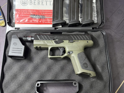 Beretta APX A1 Compact 9mm 3.7" Barrel 15-Rounds
