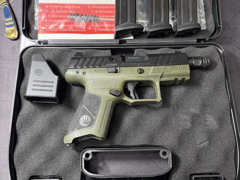 Beretta APX A1 Compact 9mm 3.7" Barrel 15-Rounds