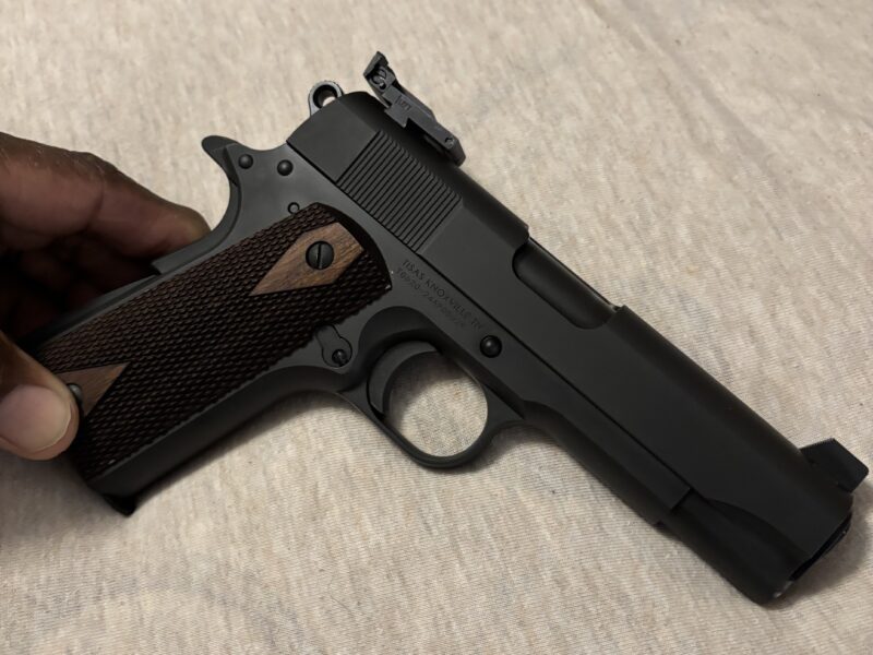 1911 tisas tank commander with trijicon match sites
