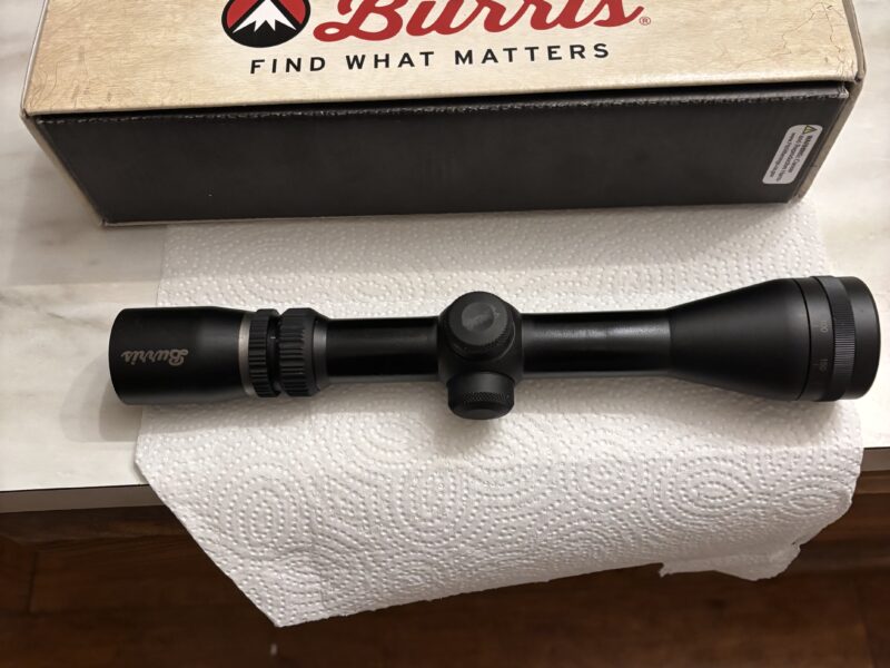 Burris 3-12-32mm hand gun scope