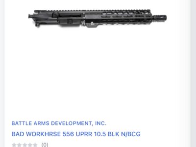 Ar15 completed upper 10.5”