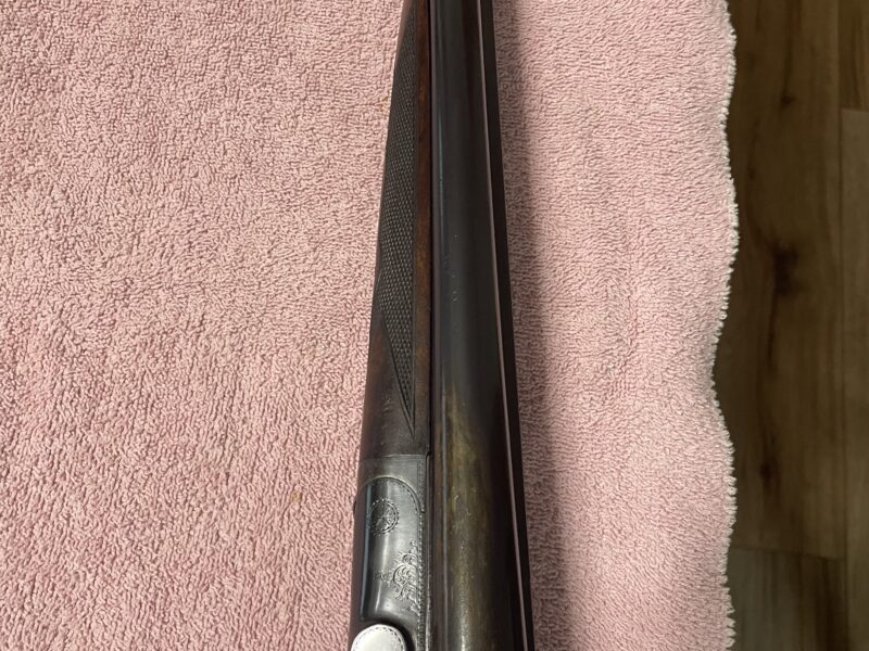 Hollenbeck double barrel shotgun