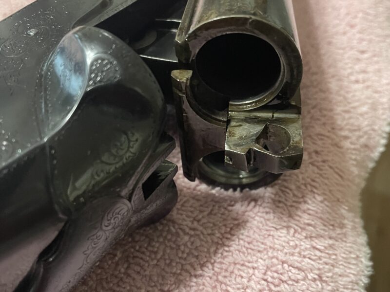 Hollenbeck double barrel shotgun