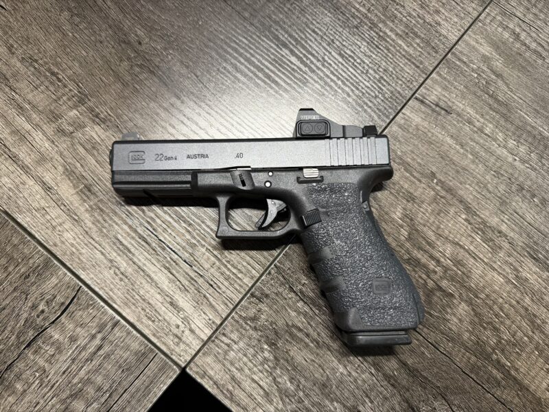 Glock 22 Gen 4 Police Trade in with Vortex Red Dot