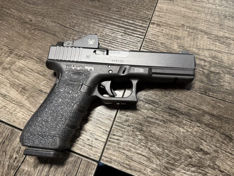 Glock 22 Gen 4 Police Trade in with Vortex Red Dot