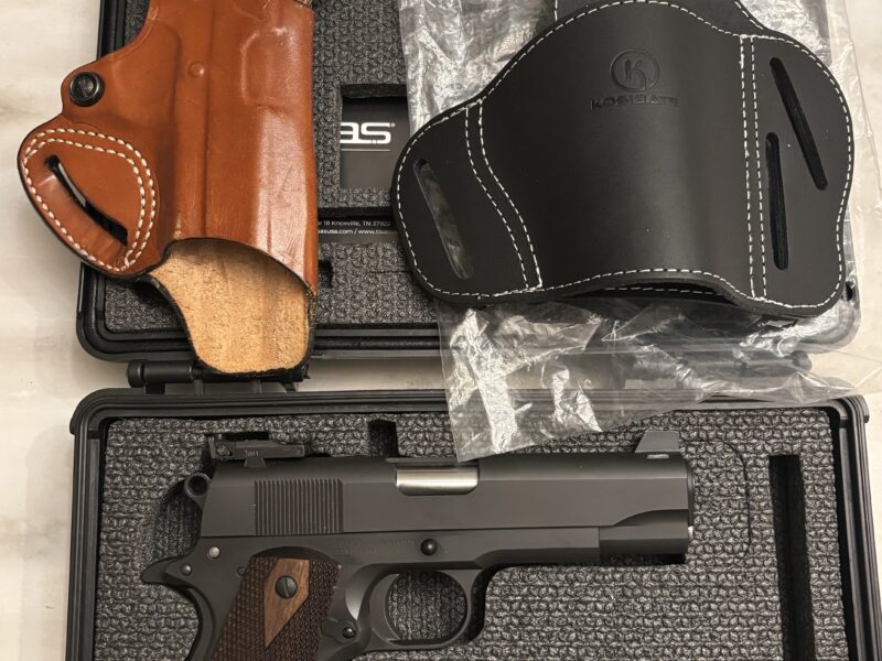 TISAS 1911 45 ACP Commander With Trijicon Match Sites