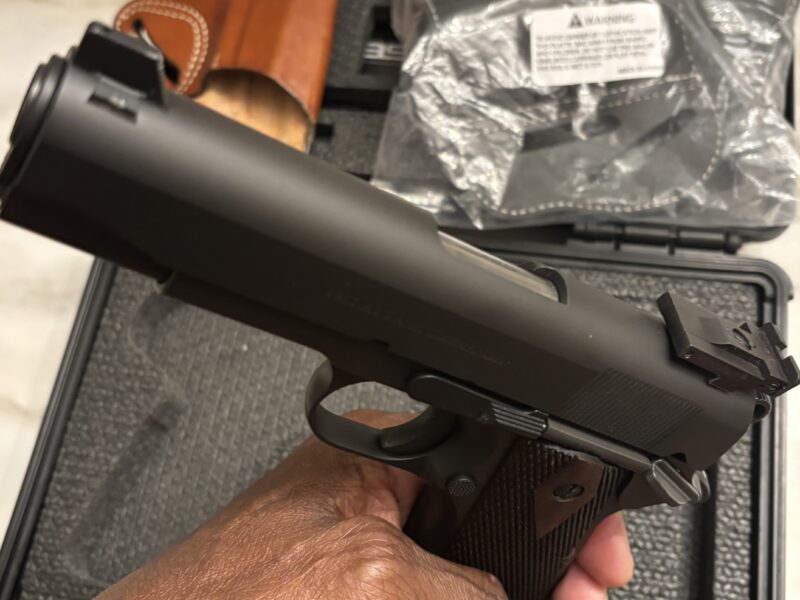 TISAS 1911 45 ACP Commander With Trijicon Match Sites
