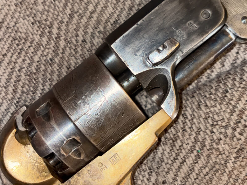 Arms of America 44 caliber Navy Colt Repro Black powder pistol