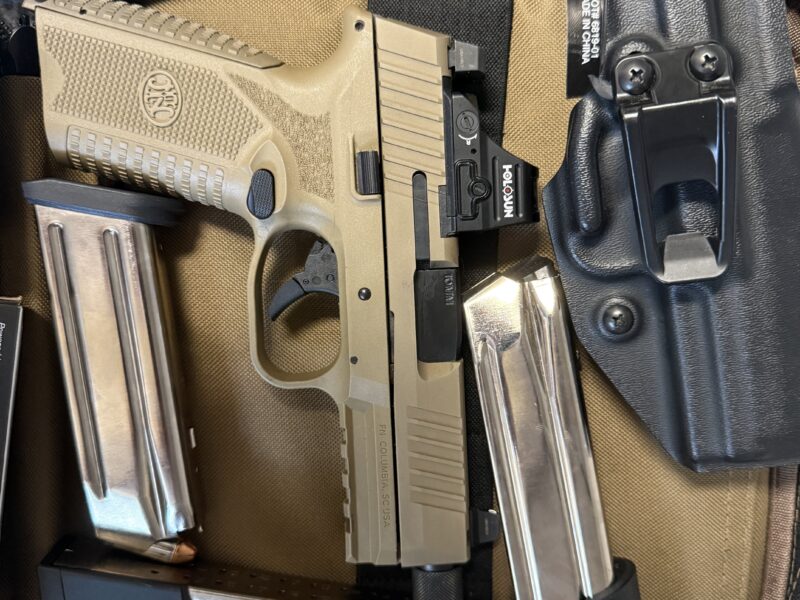 FN 510 Tactical 10mm with holosun HS507C