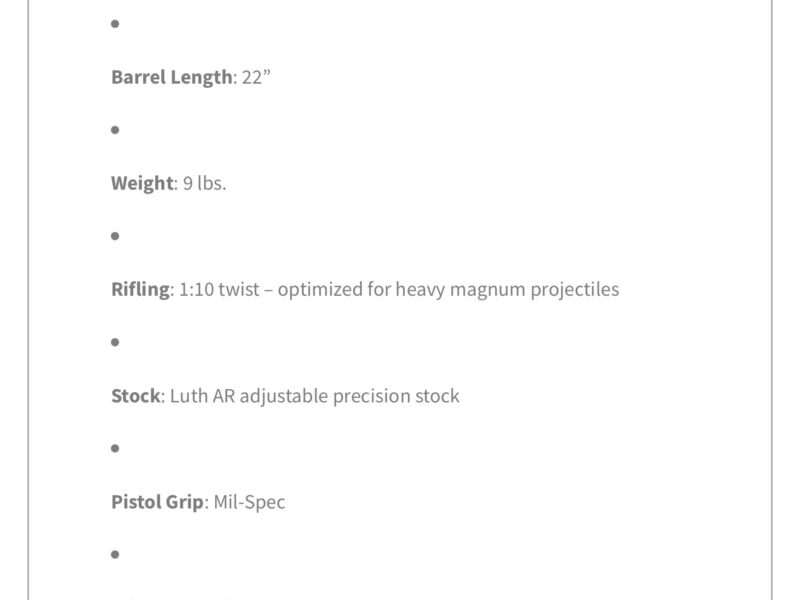BN36X3 - Long Range 300 Win Mag