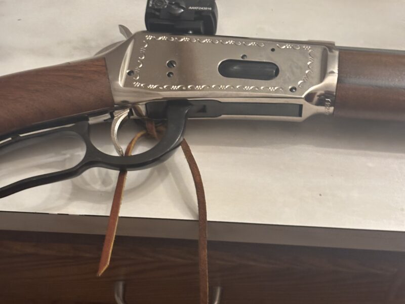 Theodore Roosevelt 30/30 Winchester with 🔴 mount