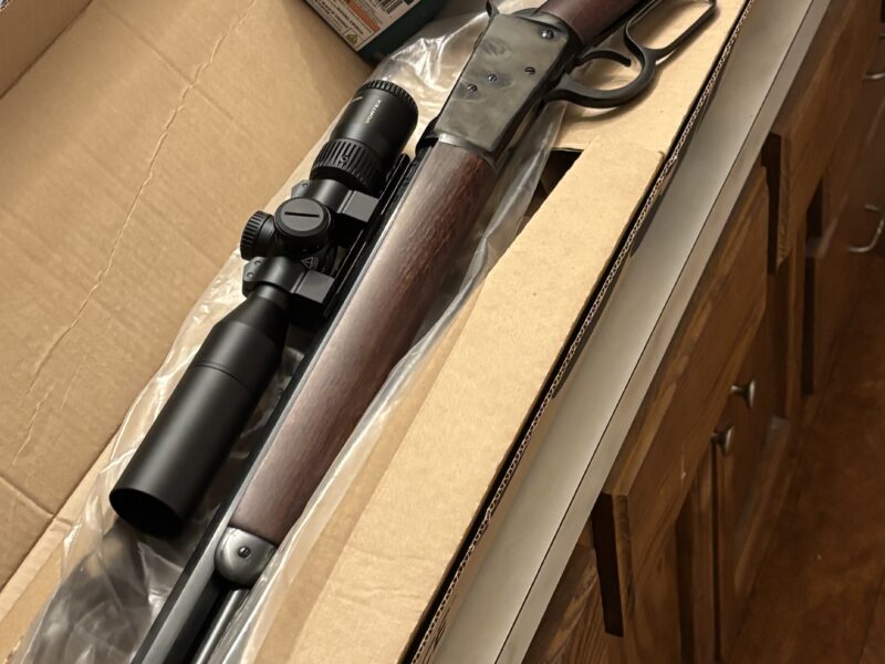 Everything is brand new Rossi 24 in barrel 44 magnum plus new scout scope