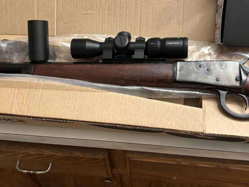Everything is brand new Rossi 24 in barrel 44 magnum plus new scout scope