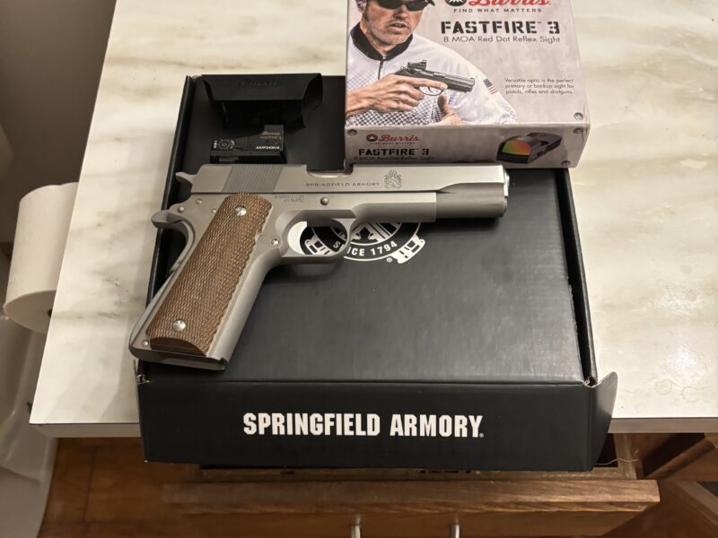 Brand new spring field armory mil spec 45 ACP plus 🔴