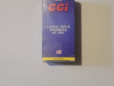 CCI large rifle primers