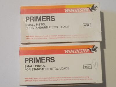 Winchester small pistol primers