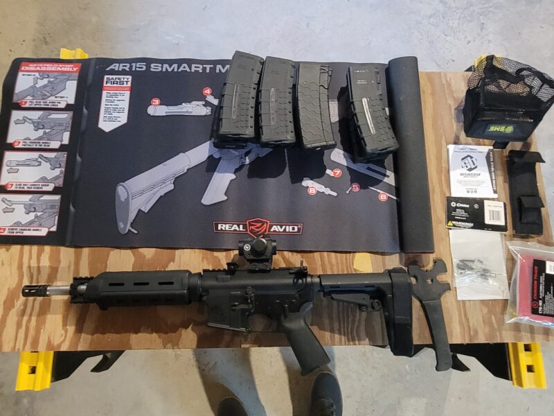AR pistol 5.56