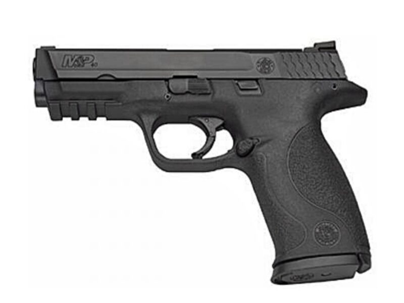 M&P 40 Cal With Laser Sights, Ammo, Sheth and 2 Clips