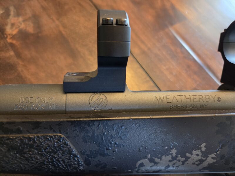 Weatherby Mark V Live Wild in 280 Ackley