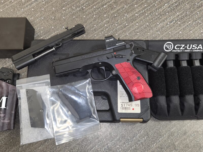 CZ SP-01 SHADOW Competition and Impact Machine package